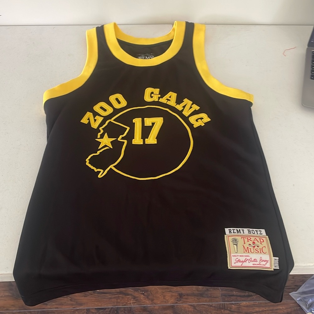 Remy Boyz Zoo Gang Zoovier Jersey Black and Yellow